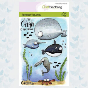CraftEmotions clearstamps A6 - Ocean 1 Carla Creaties 130501/1621