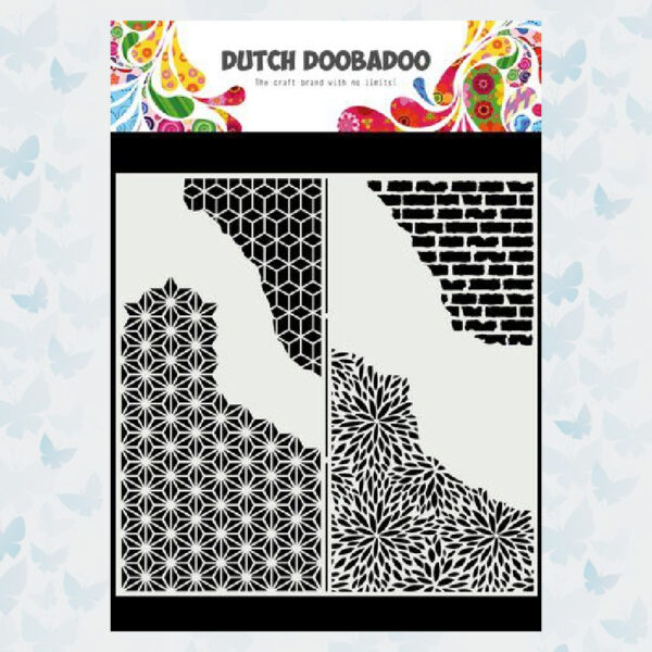 Dutch Doobadoo Mask Art Slimline Gebarsten Patronen 470.715.822