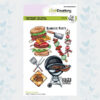 CraftEmotions Clear stempels A6 - Barbecue Party Carla Creaties 130501/1511