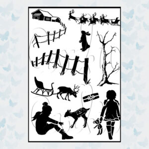 Card-io Clear Stamps Winter View CCSTWIN-19