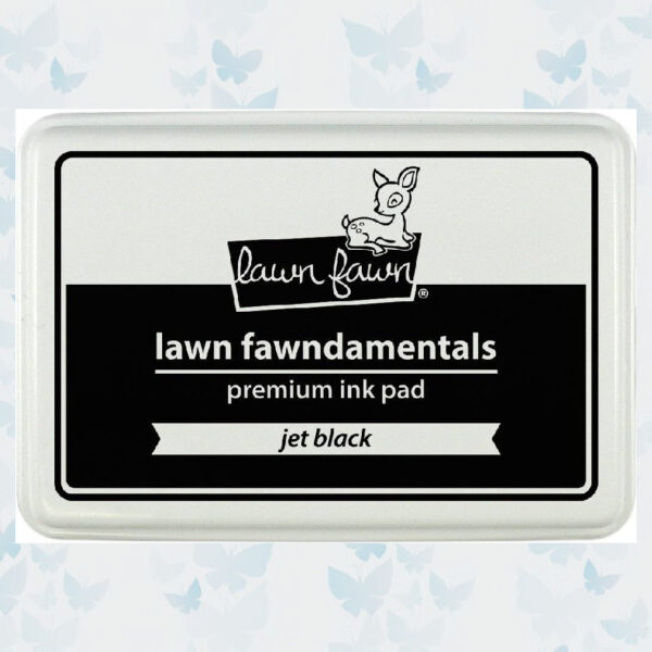 Lawn Fawn Premium Ink Pad Jet Black LF1302