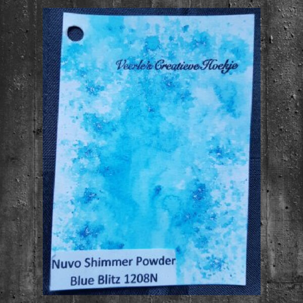 Nuvo Shimmer powder - Blue Blitz 1208N