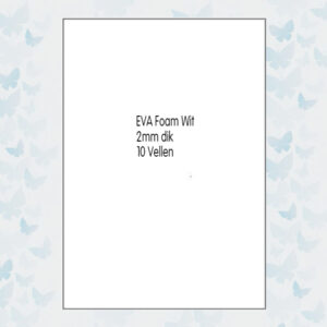 EVA Foam 10 Vellen 2mm Wit 12315-1512