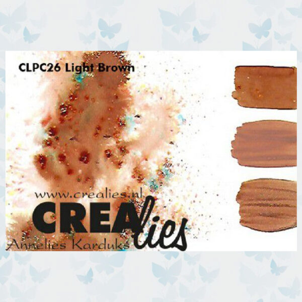 Crealies Pigment Colorzz Poeder Lichtbruin CLPC26