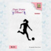 Nellies Choice Clearstempel - Silhouette - Sport Voetballen 2 SIL101