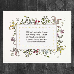 Spellbinders Greenery and Blooms Clear Stamps (STP-031)