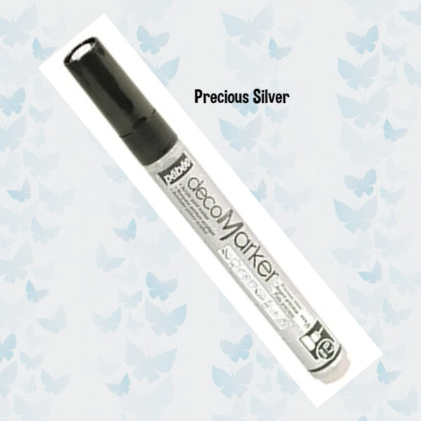 Pebeo Acrylic Marker Precious Silver 0.7 Tip 201356