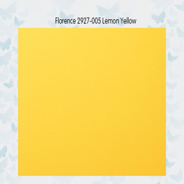 Florence Cardstock Glad Lemon 2927-005