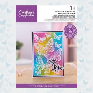 Crafter's Companion Delightful Butterflies Clear Stamps CC-STP-DEBU