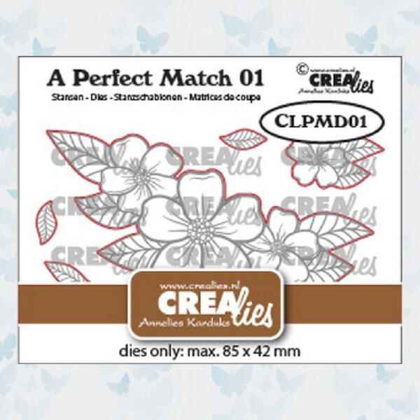 Crealies A perfect match Dies Mix Bloemen boeket A CLPMD01