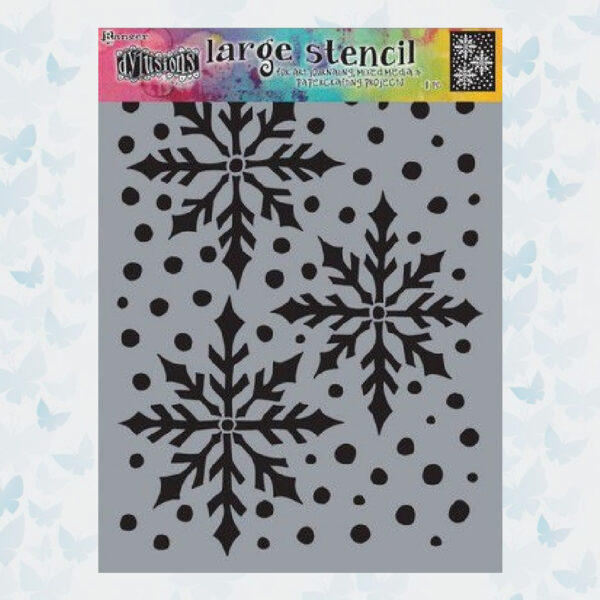 Ranger Dylusions Large Stencil Ice Queen DYS78029 Dyan Reaveley