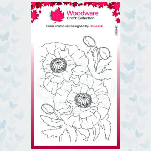 Woodware Clear Stempel - Poppies JGS747