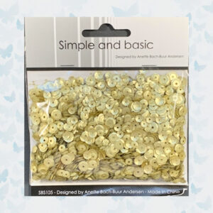 Simple and Basic Platinum Sequin Mix (SBS105)