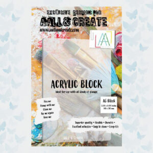 AALL & Create A5 Acrylic Block AALL-AB-A5 Flexible Acrylic Block