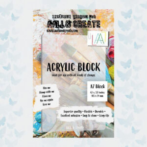 AALL & Create A7 Acrylic Block AALL-AB-A7 Flexible Acrylic Block