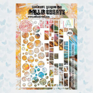 AALL & Create Stencil Bricks & Bubbles AALL-PC-135