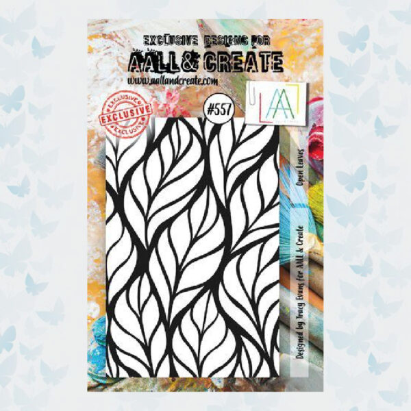 AALL & Create Clear Stempel Open Leaves AALL-TP-557