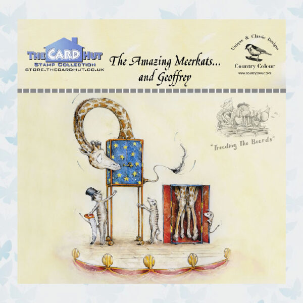 The Card Hut - The Amazing Meerkats Clear Stamps (CCTBTAM)