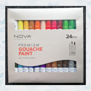 Trimcraft Nova Premium Gouache Paint (24pcs) (NVMXM012)