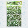 Lavinia Stencil Leaf Trails ST017