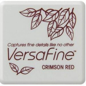 Versafine Mini inktkussen Crimson red VF-SML-011