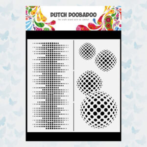 Dutch Doobadoo Dutch Mask Art Slimline Circles 470.784.009