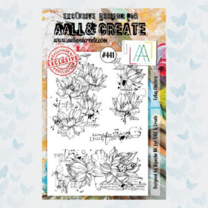 AALL & Create Clear Stempel Lotus Clusters AALL-TP-441