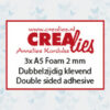 CREAlies Basics 3xA5 Foam 2mm CLBSF2mm