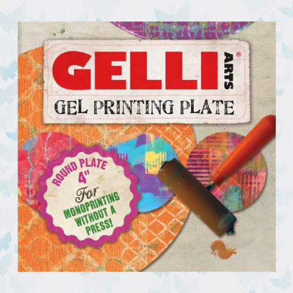 Gelli Arts - Gel Printing Plate rond 10cm GEL4R