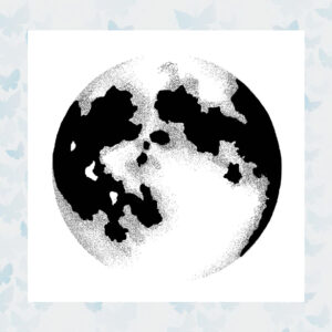 Lavinia Clear Stamp Moon LAV431