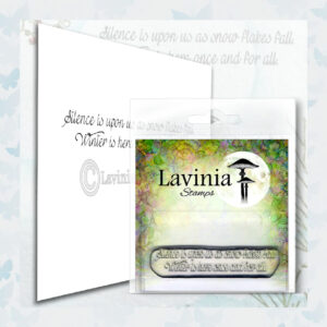 Lavinia Clear Stamp Silence LAV576