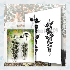 Lavinia Clear Stamp Berry Leaves LAV577