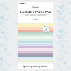 Studio Light Paper Pad Essentials Slimline Pastel Unicolor SL-ES-PP32