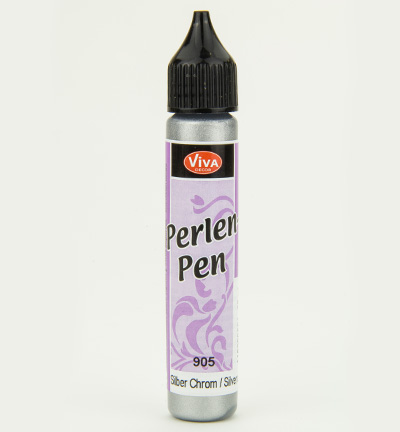 ViVa Decor Perlen Pen Zilver Chroom 116290501