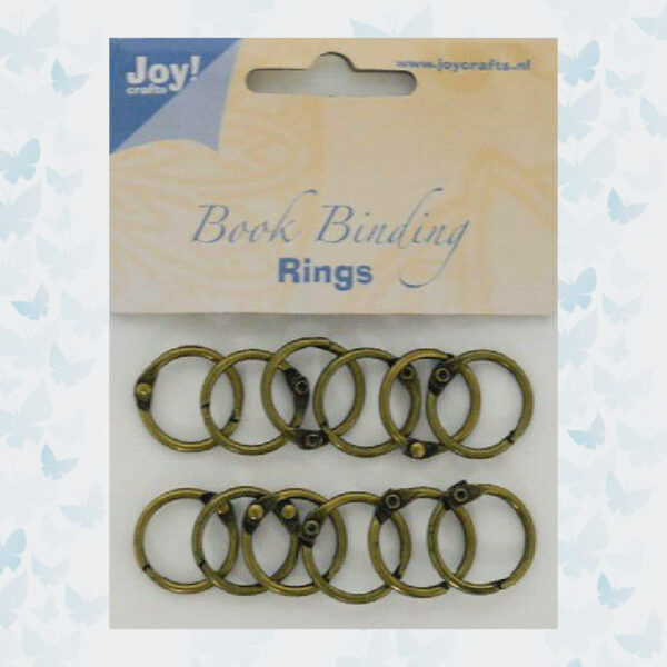 Joy! Crafts Boekbinders-ringen Koper 20mm 12st 6200/0130