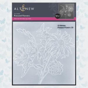 Altenew 3D Embossing Folder Pressed Flowers ALT6276