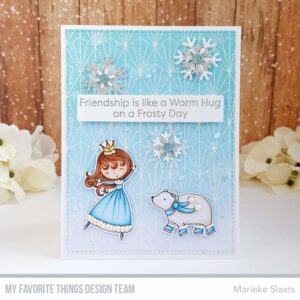 My Favorite Things Baccarat Rubber Background Stamp (BG-136)