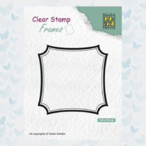 Nellies Choice Clear Stamps Frames Vierkant CSFR001