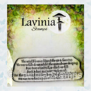 Lavinia Clear Stamp Snow Falls LAV648