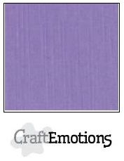CraftEmotions linnenkarton 10 vel lavendel LHC-20 /A4/ 250gr