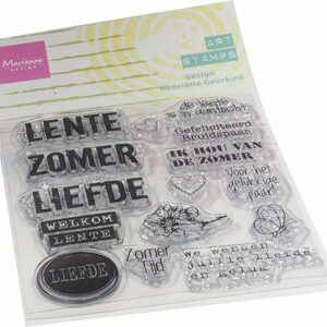 Marianne Design Clear Stamps Art stamps - zomertijd MM1638