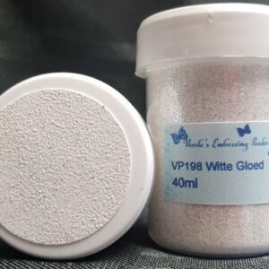 Veerle's embossing poeder Witte Gloed VP198 - 40 ml