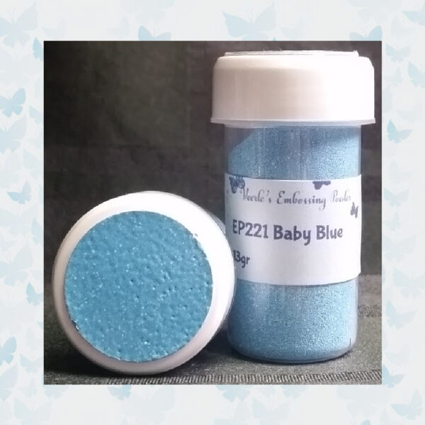 Veerle's embossing poeder Babyblauw VP221 - 20 ml