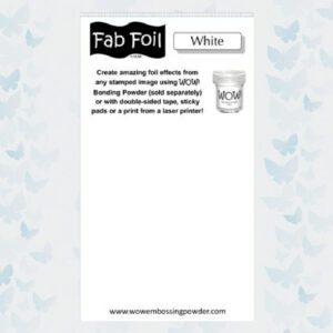 Wow! Fab Foil Snowy White W216-BW11