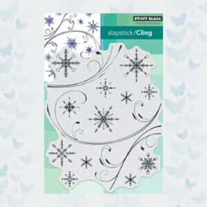 Penny Black Cling Stamp Snowflake Medly 40-640