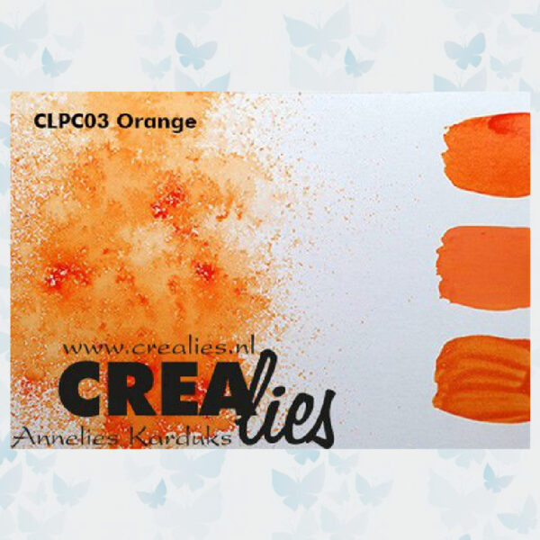 Crealies Pigment Colorzz Poeder Oranje CLPC03