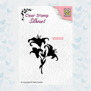 Nellies Choice Clearstempel - Silhouette Lelies SIL052