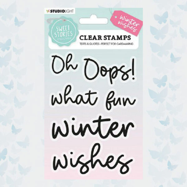 Studio Light Clear Stamp Sweet Stories nr.162 SL-SS-STAMP162