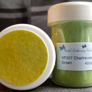 Veerle's embossing poeder Chartreuse Groen VP207 - 40 ml