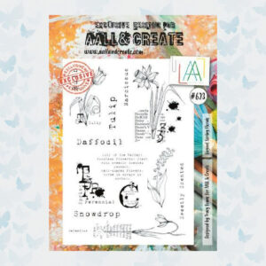 AALL & Create Clear Stempel Elegant Spring Florals AALL-TP-623